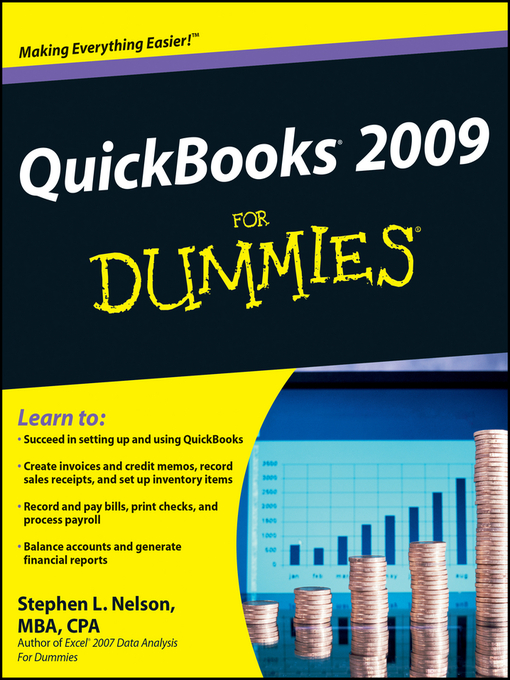 Title details for QuickBooks 2009 For Dummies® by Stephen L. Nelson - Available